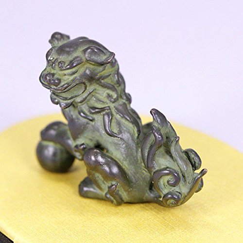 金の狛犬、狛犬の置物、純金製狛犬？、青銅器、青銅狛犬、鍍金